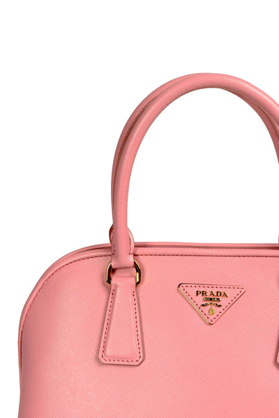 AUTHENTIC PRADA Promenade bag SAFFIANO LEATHER small Pink 