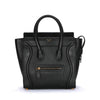 Céline Micro Luggage Smooth Calf Leather Black Tote Bag