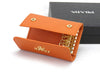 Prada Saffiano Leather Keyholder 1M0222 Orange（PAPAYA）