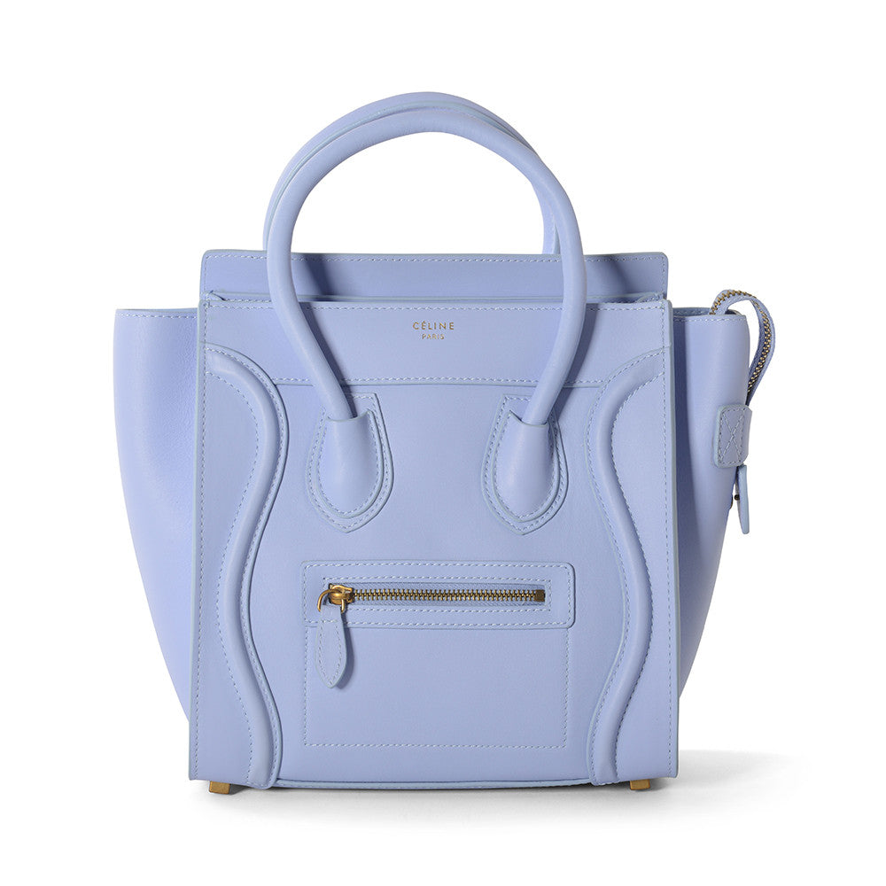 Celine Light Purple Calfskin Micro Luggage Tote Bag – BRANDS N BAGS