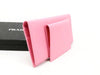 Prada Long Saffiano Leather Passport Holder Wallet 1M1342 Cherry Pink (Begonia)