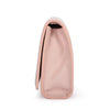 SAINT LAURENT CLASSIC MONOGRAM CLUTCH IN PINK LEATHER
