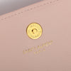 SAINT LAURENT CLASSIC MONOGRAM CLUTCH IN PINK LEATHER