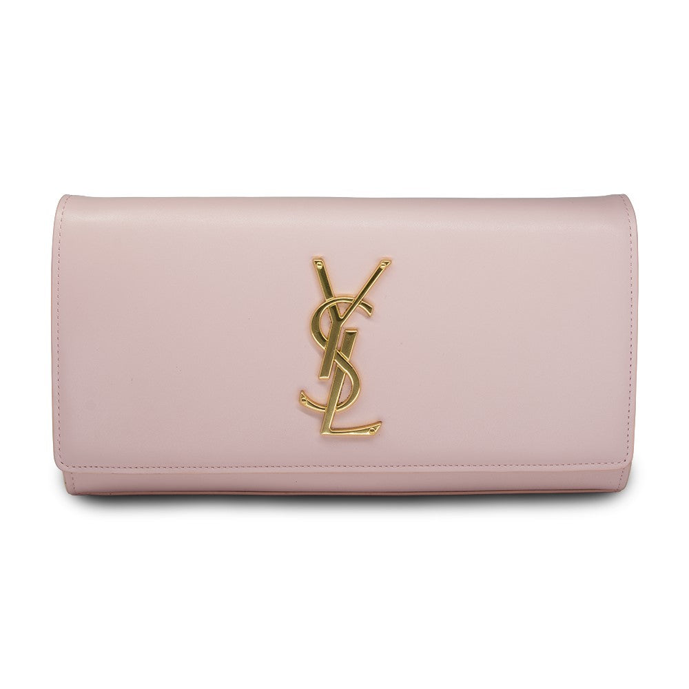 ysl monogram clutch bag